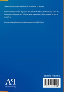 Ein blauer Hintergrund mit weißem Text über EU-Rechtsakte. Unten ein Logo "Antiphon Verlag" und rechts ein ISBN-Code.