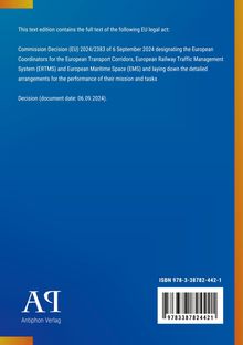 (Text) Vollständiger Text eines EU-Rechtsakts, Entscheidung 2024/2383, Datum: 06.09.2024. Unten links Logo "Antiphon Verlag".