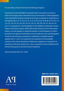 Text über EU-Rechtsakte und technische Vorschriften auf blauem Hintergrund. Links ist das Antiphon Verlag Logo.