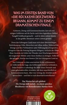 Markus Heitz: Die Rückkehr der Zwerge 2, Buch