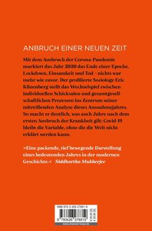 Eric Klinenberg: 2020 Das Jahr, das die Welt veränderte, Buch