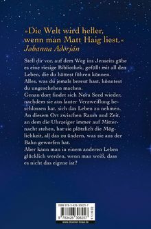 Matt Haig: Die Mitternachtsbibliothek, Buch