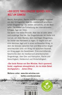 Don Winslow: Das Kartell, Buch