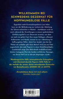 Anders De La Motte: Stille Falle, Buch