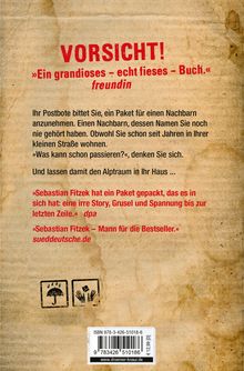 Sebastian Fitzek: Das Paket, Buch