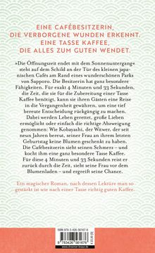 Shiori Ota: Das kleine Café der zweiten Chancen, Buch