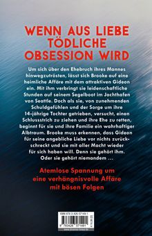 "WENN AUS LIEBE TÖDLICHE OBSESSION WIRD" steht oben in Rot. Darunter eine spannende Beschreibung über Brookes Affäre.