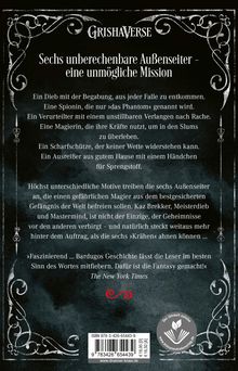 Leigh Bardugo: Das Lied der Krähen, Buch