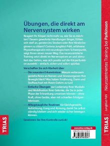 "Übungen, die direkt am Nervensystem wirken"; roter Rand rechts: "Neurozentriertes Training bei Parkinson".