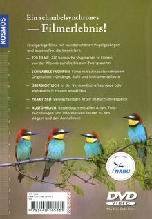 Die große Kosmos-Vogelstimmen-DVD  [2 DVDs]  (+ Begleitbuch) - Neuauflage, 2 DVDs