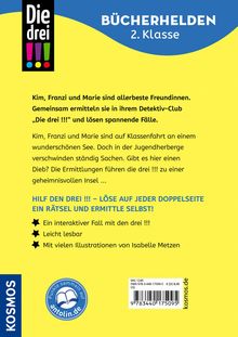 Anne Scheller: Die drei !!!, Bücherhelden 2. Klasse, Diebe in Sicht, Buch