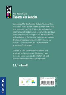 Ann-Katrin Heger: Die drei !!!, 110, Theater der Vampire, Buch