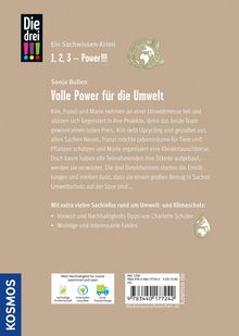 Sonja Bullen: Die drei !!!, Volle Power für die Umwelt, Buch