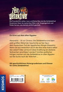 Fabian Lenk: Die Zeitdetektive, 1, Kleopatra und der Biss der Kobra, Buch