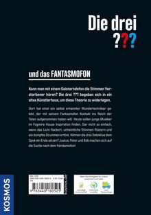 Kari Erlhoff: Die drei ??? und das Fantasmofon, Buch