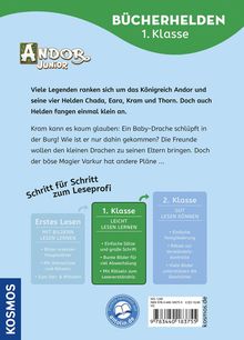"Bücherhelden 1. Klasse. Viele Legenden ranken sich um das Königreich Andor. Schritt für Schritt zum Leseprofi."