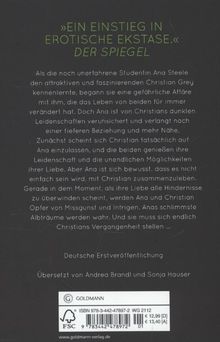 E L James: Shades of Grey 03. Befreite Lust, Buch