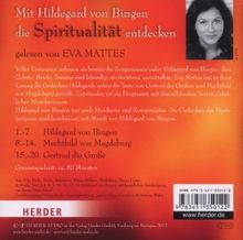 Hildegard von Bingen (1098-1179): Mit Hildegard von Bingen die Spitirualität entdecken, CD
