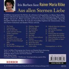 Rainer Maria Rilke: Aus allen Sternen Liebe, CD