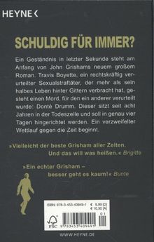 John Grisham: Das Geständnis, Buch
