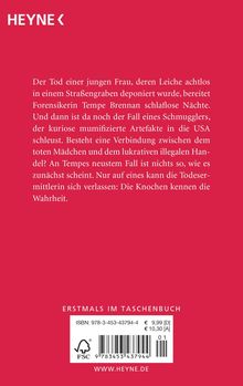 Kathy Reichs: Totengeld, Buch