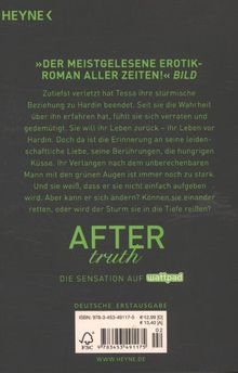 Anna Todd: After truth, Buch