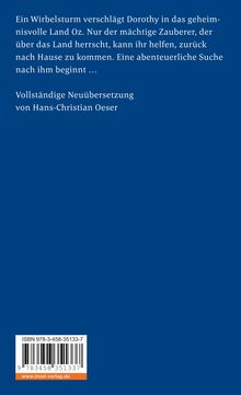 L. Frank Baum: Der Zauberer von Oz, Buch