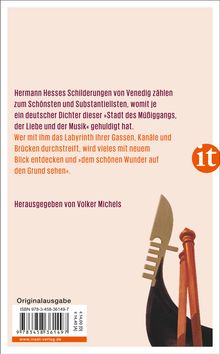 Hermann Hesse: Lagunenzauber, Buch