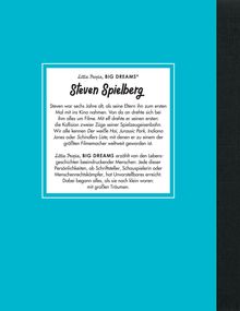 **Steven Spielberg**

Steven war sechs Jahre alt, als seine Eltern ihn zum ersten Mal mit ins Kino nahmen...  
[Biografie über bedeutende Persönlichkeiten]  
Hintergrund: Türkis.