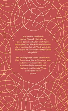 "Also sprach Zarathustra" machte Friedrich Nietzsche zu einem der umstrittenen Philosophen. Hintergrund: verschlungene Linien.