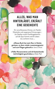 Fiona Lucas: Die Sammlerin der Erinnerungen, Buch