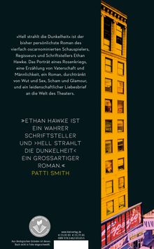 Ethan Hawke: Hell strahlt die Dunkelheit, Buch