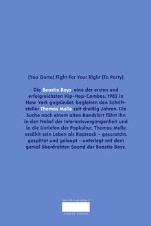 Thomas Melle: Thomas Melle über Beastie Boys, die beste Band der Welt, über frühe Konzerte und späte Versäumnisse, Buch