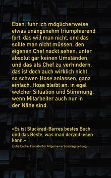 Benjamin von Stuckrad-Barre: Noch wach?, Buch