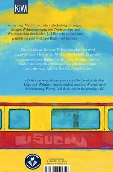 Maxim Leo: Der Held vom Bahnhof Friedrichstraße, Buch