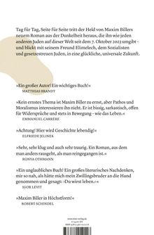"Ein großer Autor! Ein wichtiges Buch!" - Matthias Brandt. Beige Farbfläche links, zentrierter Text auf weißem Hintergrund.