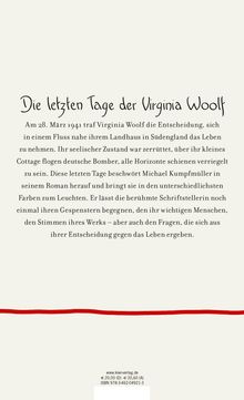 Michael Kumpfmüller: Ach, Virginia, Buch