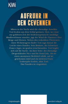 Anne Chaplet: Brennende Cevennen, Buch