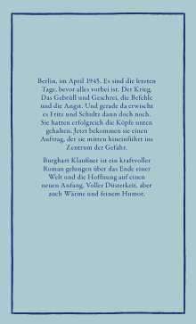 Burghart Klaußner: Klaußner, B: Vor dem Anfang, Buch