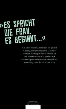 Feridun Zaimoglu: Die Geschichte der Frau, Buch