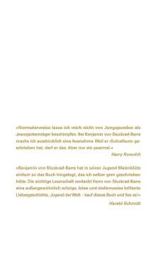 Benjamin von Stuckrad-Barre: Soloalbum Jubiläumsausgabe, Buch