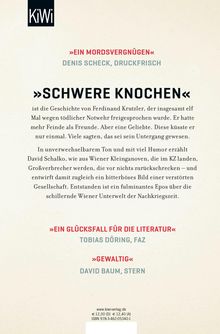 David Schalko: Schwere Knochen, Buch