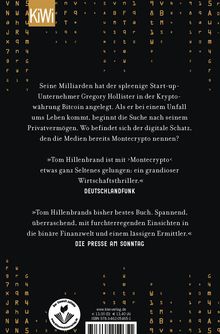 Tom Hillenbrand: Montecrypto, Buch