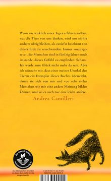 Andrea Camilleri (1925-2019): Rendezvous mit Tieren, Buch