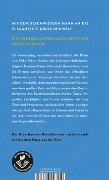 Erika Mann: Das Buch von der Riviera, Buch