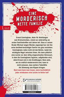 Benjamin Stevenson: Die mörderischen Cunninghams. Irgendwen haben wir doch alle auf dem Gewissen, Buch