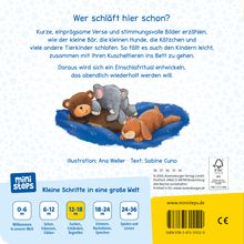 Sabine Cuno: ministeps: Wenn kleine Tiere müde sind, Buch