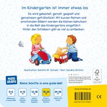 Sandra Grimm: ministeps: Was passiert im Kindergarten?, Buch