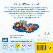 Sabine Cuno: ministeps: Wenn kleine Tiere müde sind (Kleine Ausgabe), Buch