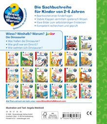 Angela Weinhold: Wieso? Weshalb? Warum? junior, Band 25: Die Dinosaurier, Buch